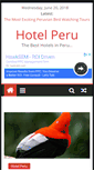 Mobile Screenshot of hotelperu.org